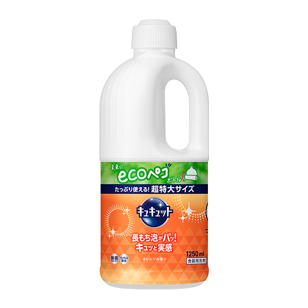 花王 キュキュット つめかえ用 1250ml