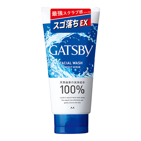 ギャツビー フェイシャルウォッシュ パーフェクトスクラブ シトラスオーシャンの香り   130g
