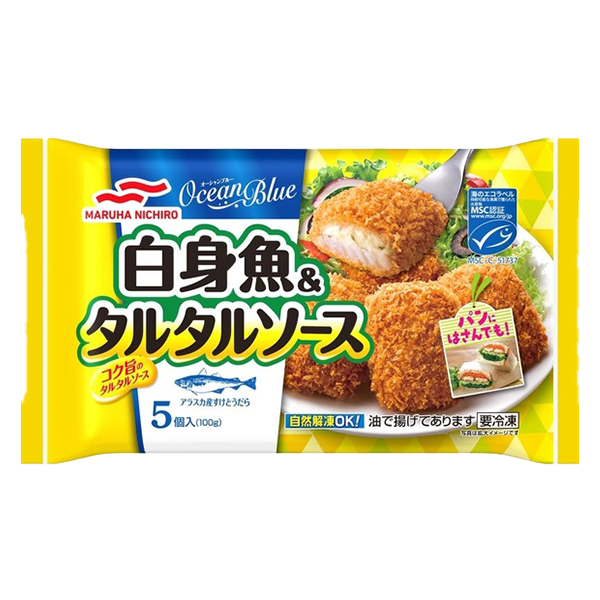 OceanBlue 白身魚＆タルタルソース 5個  100g