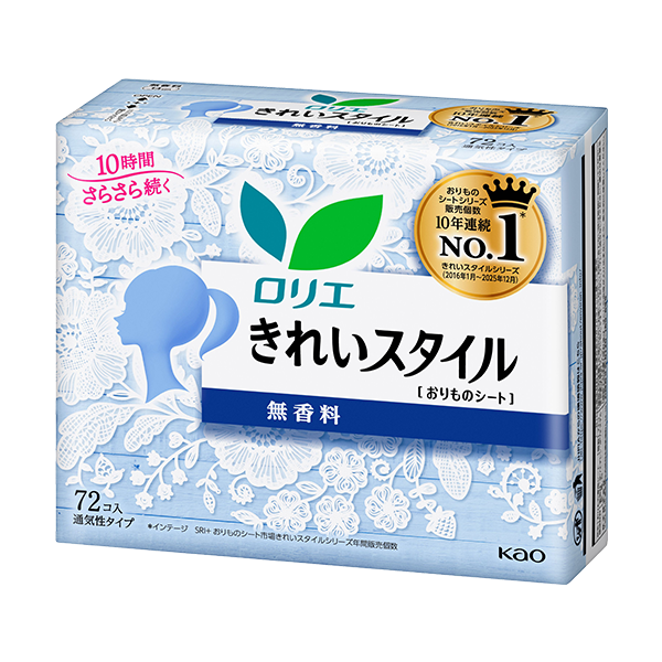 ロリエ きれいスタイル 無香料 72個入
