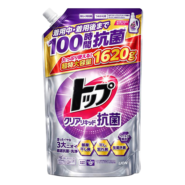 トップクリアリキッド抗菌 つめかえ用 1620g