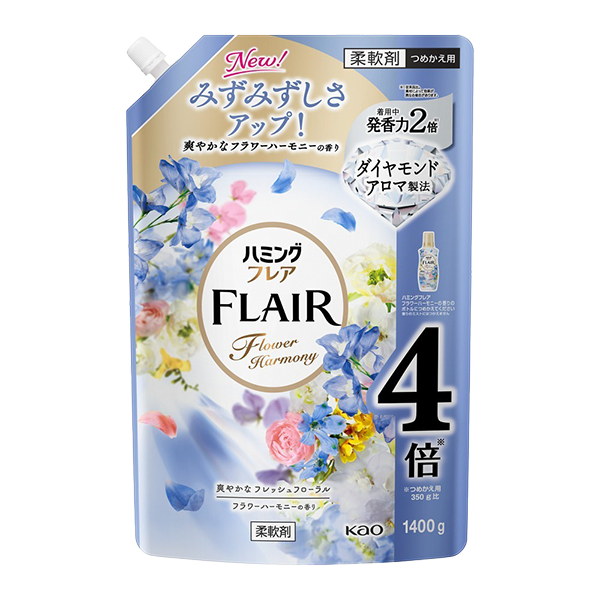 花王ハミングフレア フラワーハーモニー スパウトパウチ(1400g)