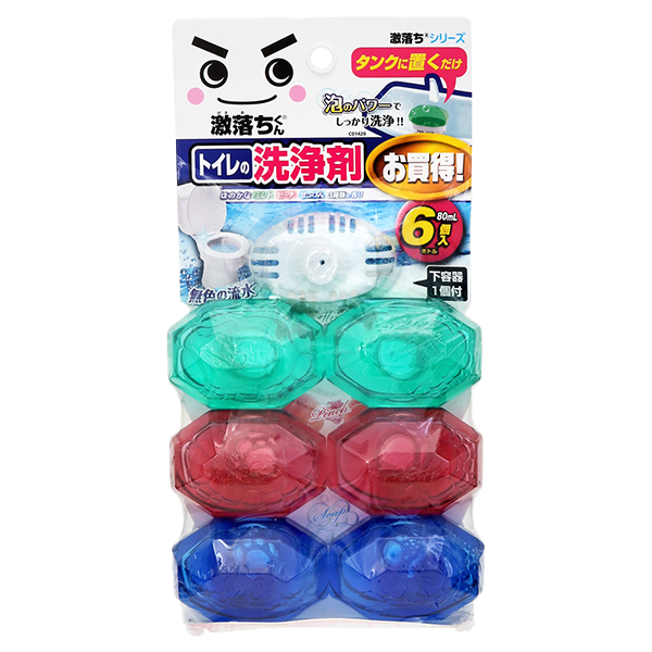 レック激落ちくんトイレ洗浄剤 お得用アソート(6個入)