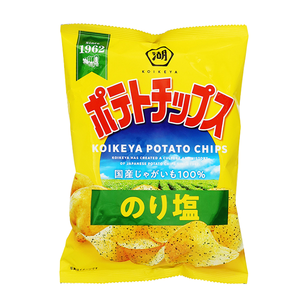 湖池屋ポテトチップス のり塩(55g)