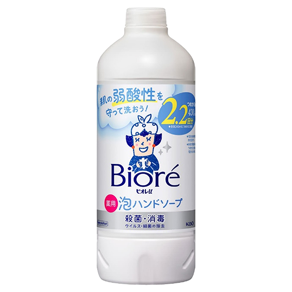 花王 ビオレu 泡ハンドソープ つめかえ用(430ml)