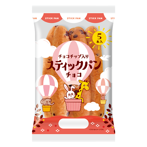 パスコ スティックパンチョコ(5本入)