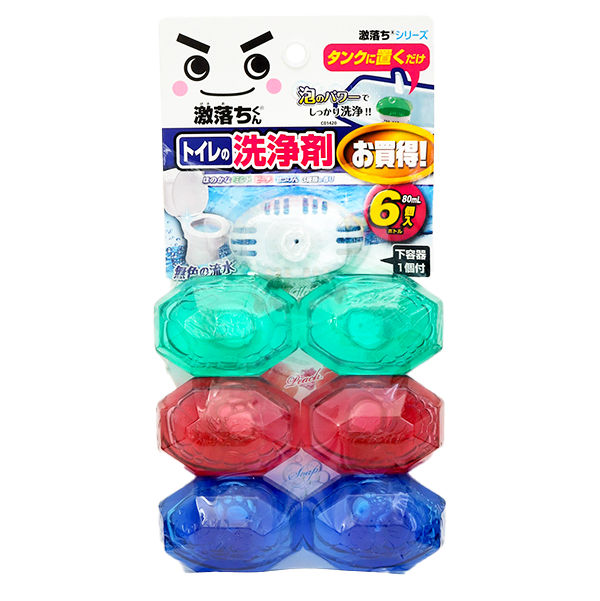 レック 激落ちくん　トイレ洗浄剤　お徳用アソート(6個入)