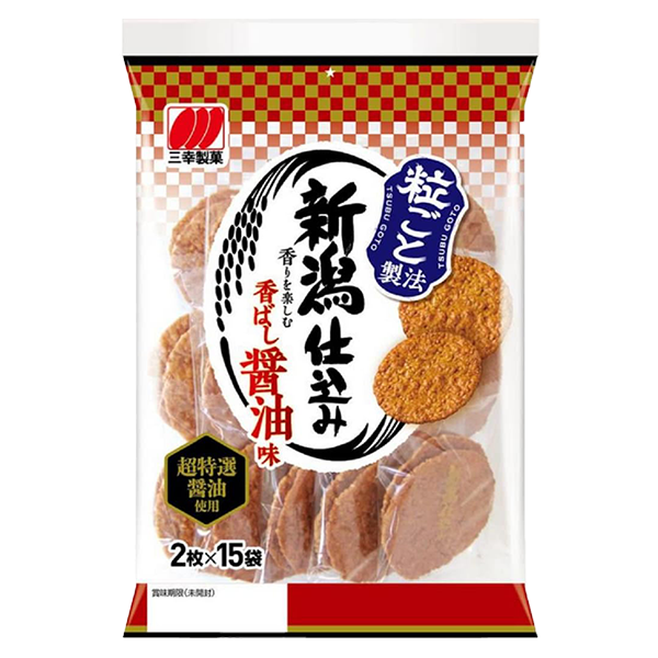 三幸製菓 新潟仕込み醤油(30枚入)