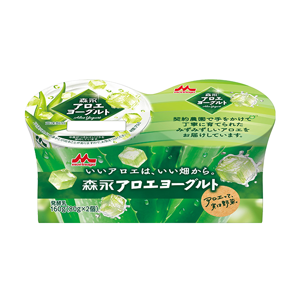 森永アロエヨーグルト 2連 80g×2