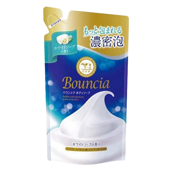 牛乳石鹸 バウンシア ボディソープ ホワイトソープの香り つめかえ用 袋 360ml