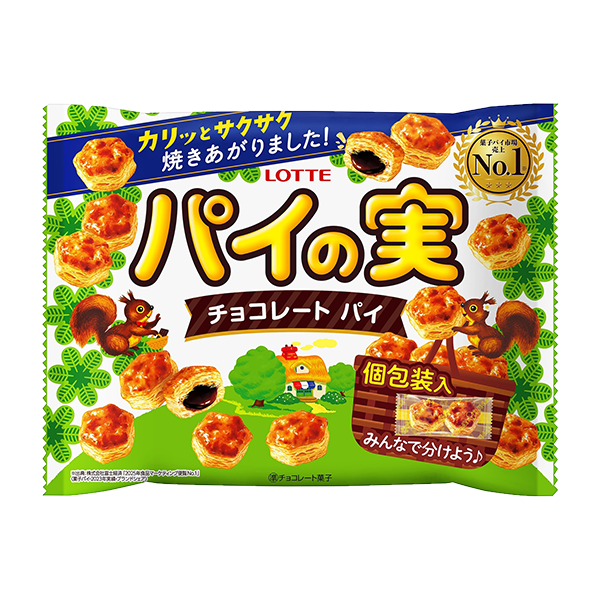 ロッテ パイの実 シェアパック 袋 124g