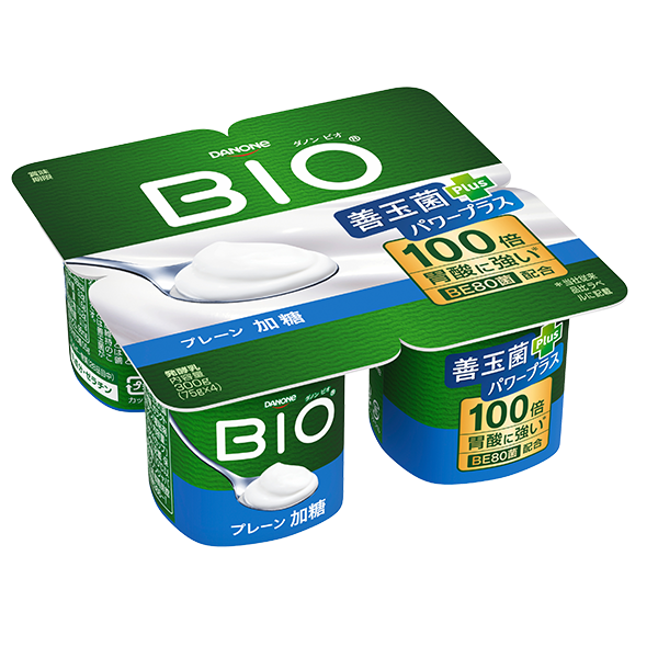ダノン BIOプレーン加糖(75g×4個入)