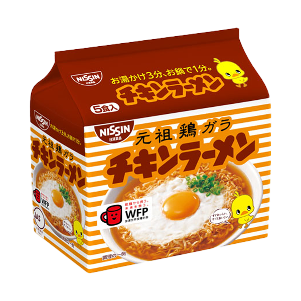 日清食品 チキンラーメン 5食パック(425g)