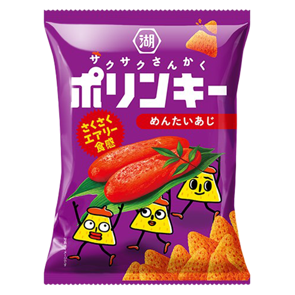湖池屋 ポリンキー めんたいあじ(55g)