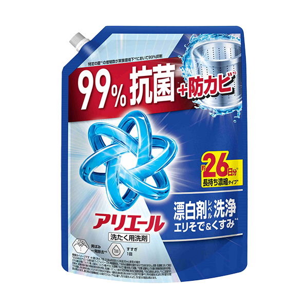 P&G アリエールジェル つめかえ超特大サイズ(625g)