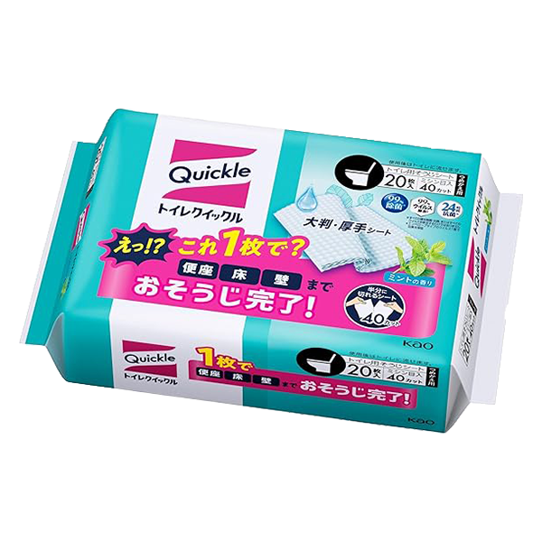 花王 トイレクイックル詰め替え(20枚入)